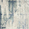 5' X 7' Blue Abstract Stain Resistant Area Rug